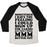 Virgin Teez  Baseball Tee Unisex Tri-Blend Baseball Tee / small / Oatmeal / Black SOMETIMES I HAVE THE FEELING I COULD SIGN UP FOR CARDIO THEN I THINK MMM BETTER NOT UNISEX TRI-BLEND BASEBALL TEE
