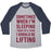 Virgin Teez  Baseball Tee Unisex Tri-Blend Baseball Tee / small / Athletic Gray / Navy SOMETIMES I WAKE UP AND THINK I SHOULD BE LIFTING UNISEX TRI-BLEND BASEBALL TEE