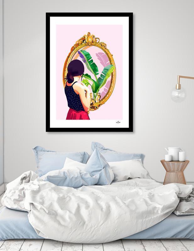 LUVD Framed Art Prints Soul Mirror Frame