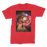 VIRGIN TEEZ Men T-Shirts Red / Male / S Space and Time Premium Jersey Men's T-Shirt