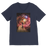 VIRGIN TEEZ Men T-Shirts Navy / Unisex / S Space and Time Premium V-Neck T-Shirt