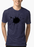 Aneeq Arshad T-shirt SMALL / Navy Splatter Half Sleeves Melange T-shirt