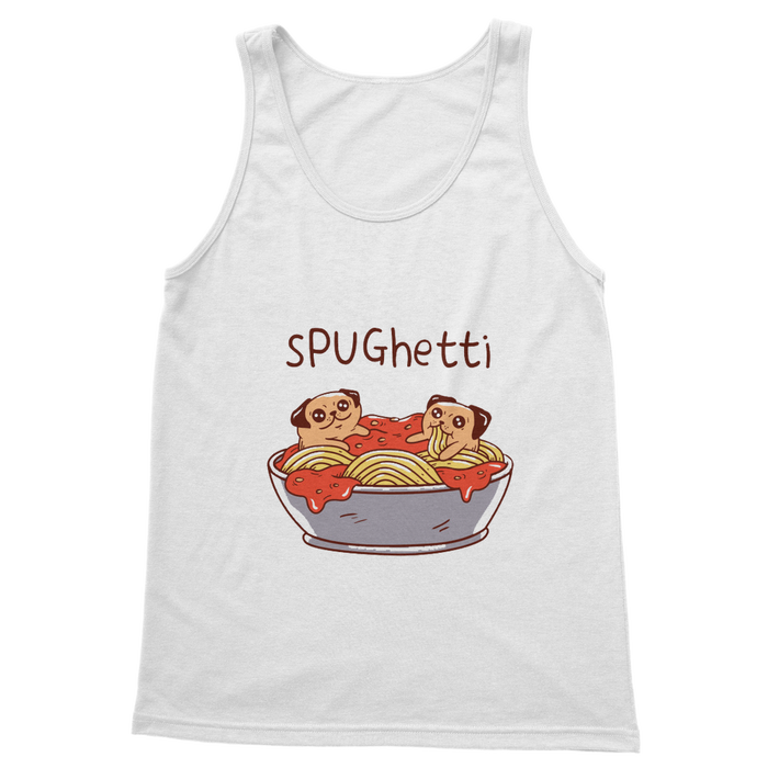 VIRGIN TEEZ Women Tank top White / S sPUGhetti Classic Women's Tank Top