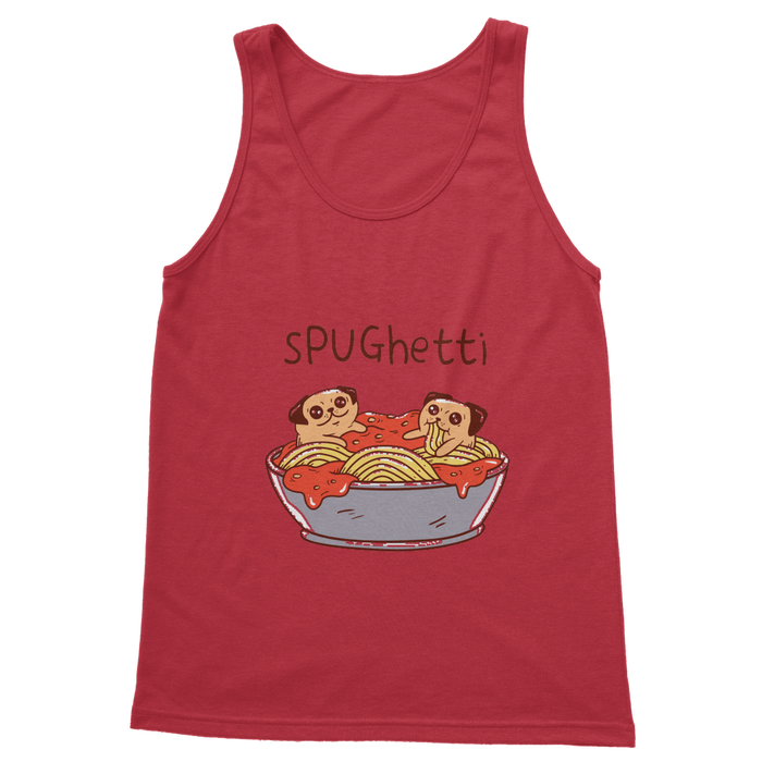 VIRGIN TEEZ Women Tank top Red / S sPUGhetti Classic Women's Tank Top