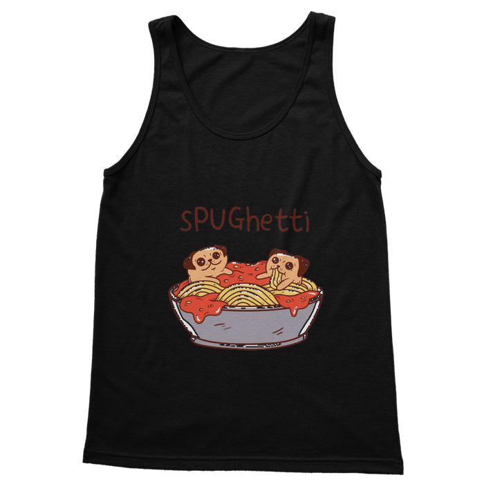 VIRGIN TEEZ Women Tank top Black / S sPUGhetti Classic Women's Tank Top
