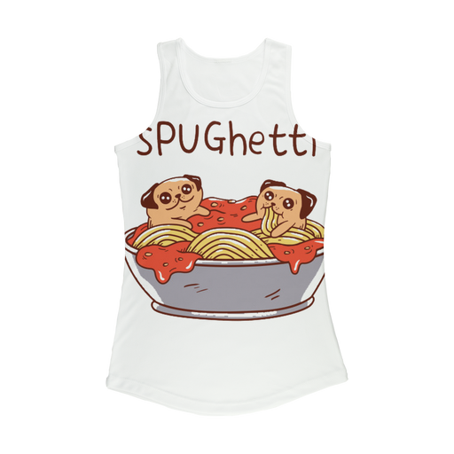 VIRGIN TEEZ Women Tank top White / XS sPUGhetti Women Performance Tank Top