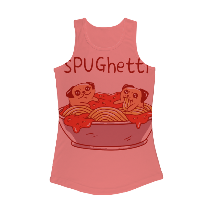 VIRGIN TEEZ Women Tank top Electric Pink / XS sPUGhetti Women Performance Tank Top