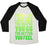 Virgin Teez  Baseball Tee Unisex Tri-Blend Baseball Tee / small / Oatmeal / Black SQUATS ARE LIKE SEX UNISEX TRI-BLEND BASEBALL TEE