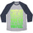 Virgin Teez  Baseball Tee Unisex Tri-Blend Baseball Tee / small / Athletic Gray / Navy SQUATS ARE LIKE SEX UNISEX TRI-BLEND BASEBALL TEE