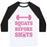 Virgin Teez  Baseball Tee Unisex Classic Baseball Tee / x-small / White/Black SQUATS BEFORE SHOTS UNISEX CLASSIC BASEBALL TEE