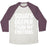 Virgin Teez  Baseball Tee Unisex Tri-Blend Baseball Tee / small / Oatmeal / Maroon SQUATS DEEPER THAN MY EMOTIONS UNISEX TRI-BLEND BASEBALL TEE