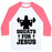 Virgin Teez  Baseball Tee Unisex Classic Baseball Tee / x-small / White/Neon Pink SQUATS FOR JESUS UNISEX CLASSIC BASEBALL TEE