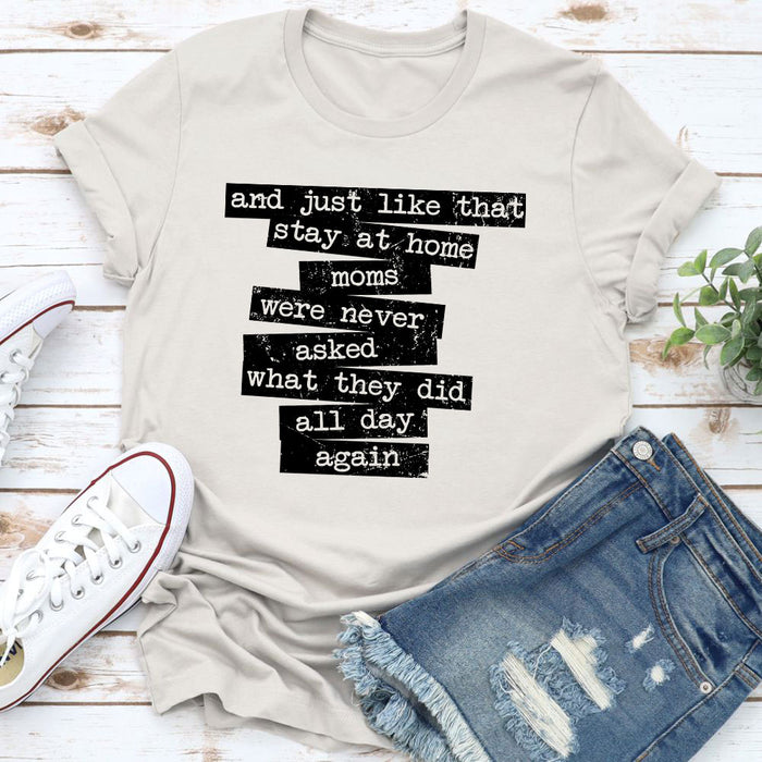 Stay At Home Mom T-Shirt