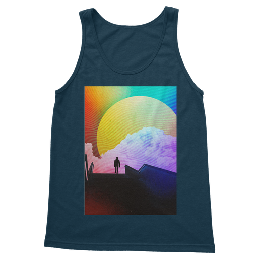 VIRGIN TEEZ Women Tank top Navy / S Steps Classic Women's Tank Top
