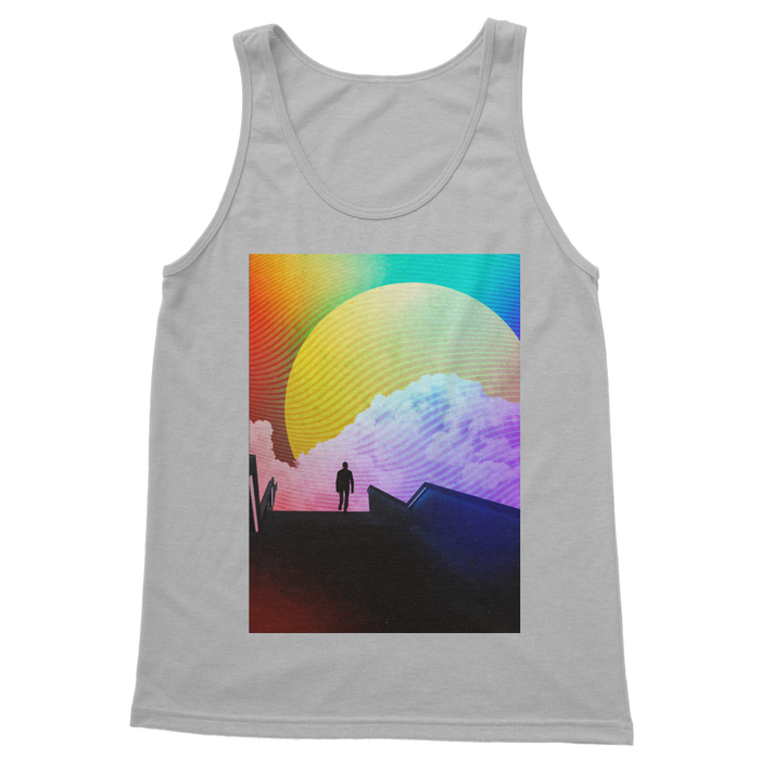 VIRGIN TEEZ Women Tank top Light Grey / S Steps Classic Women's Tank Top