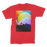 VIRGIN TEEZ Men T-Shirts Red / Male / S Steps Premium Jersey Men's T-Shirt