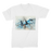 VIRGIN TEEZ Men T-Shirts White / Male / S SU-27 Flanker digital painting Premium Jersey Men's T-Shirt