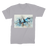 VIRGIN TEEZ Men T-Shirts Light Grey / Male / S SU-27 Flanker digital painting Premium Jersey Men's T-Shirt