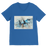 VIRGIN TEEZ Men T-Shirts Royal / Unisex / S SU-27 Flanker digital painting Premium V-Neck T-Shirt