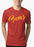 Aneeq Arshad T-shirt SMALL / Red Summer Half Sleeves Melange T-shirt
