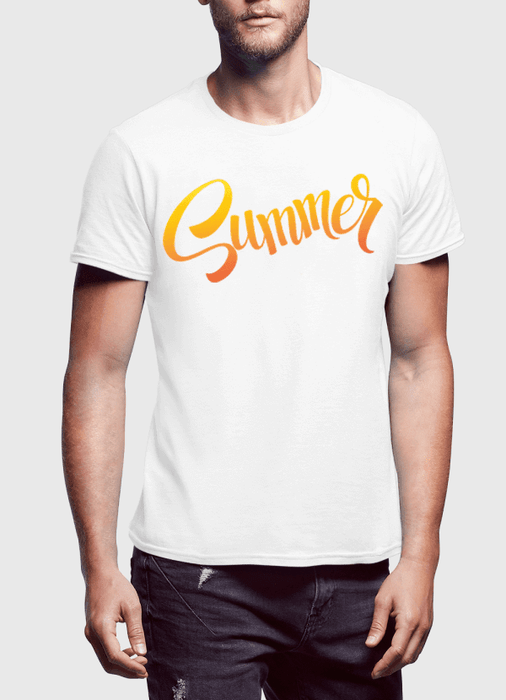 Aneeq Arshad T-shirt SMALL / White Summer Half Sleeves T-shirt