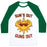 Virgin Teez  Baseball Tee Unisex Classic Baseball Tee / x-small / White/Dark Green SUN'S OUT GUNS OUT UNISEX CLASSIC BASEBALL TEE