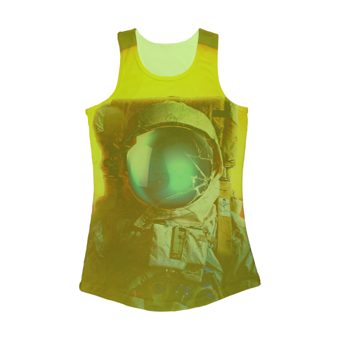 VIRGIN TEEZ Women Tank top Electric Green / XS Sun Women Performance Tank Top