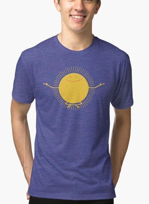 Ali Naqvi T-SHIRT Sun Worshipper Purple T-shirt