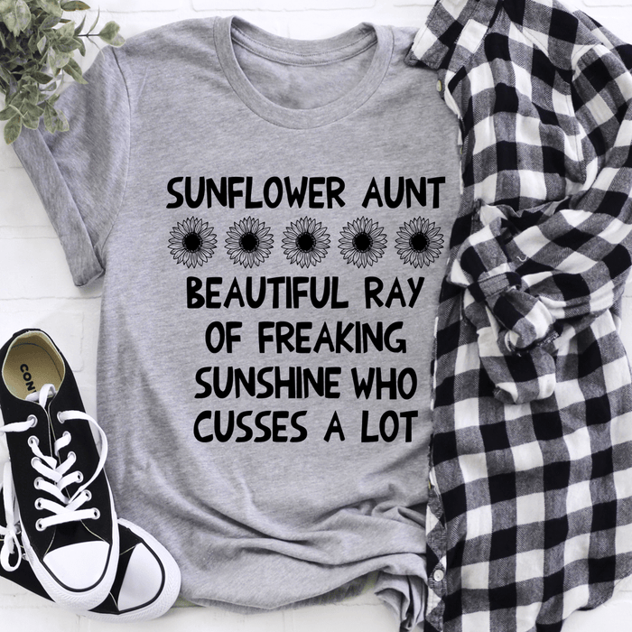 Sunflower Aunt T-Shirt