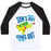 Virgin Teez  Baseball Tee Unisex Classic Baseball Tee / x-small / White/Black SUNS OUT, GUNS OUT UNISEX CLASSIC BASEBALL TEE