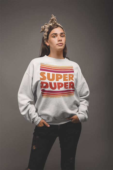 Virgin Teez Sweat Shirt Super Duper Sweat Shirt