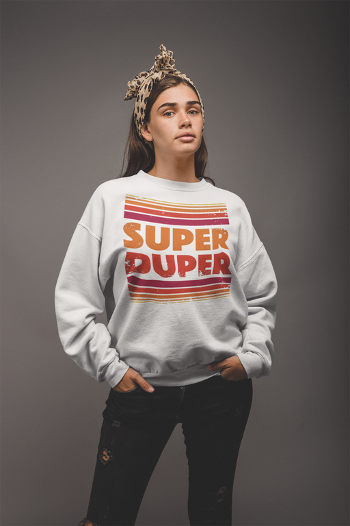 Virgin Teez Sweat Shirt Super Duper Sweat Shirt