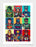 LUVD Framed Art Prints Super Pop Frame