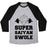 Virgin Teez  Baseball Tee Unisex Tri-Blend Baseball Tee / small / Athletic Gray / Black SUPER SAIYAN SWOLE UNISEX TRI-BLEND BASEBALL TEE
