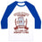 Virgin Teez  Baseball Tee Unisex Classic Baseball Tee / x-small / White/Blue SUPER SMASH TRAINING ACADEMY UNISEX CLASSIC BASEBALL TEE