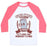 Virgin Teez  Baseball Tee Unisex Classic Baseball Tee / x-small / White/Neon Pink SUPER SMASH TRAINING ACADEMY UNISEX CLASSIC BASEBALL TEE