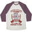 Virgin Teez  Baseball Tee Unisex Tri-Blend Baseball Tee / small / Oatmeal / Maroon SUPER SMASH TRAINING ACADEMY UNISEX TRI-BLEND BASEBALL TEE