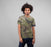 T-shirt mockup featuring a man with curly hair-22224 (6) Premium Sublimation Adult T-Shirt