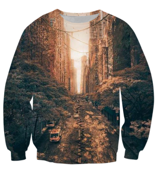 Virgin Teez Sublimation Sweatshirts Tainted  Unisex Sweat Shirt