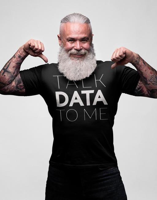 Virgin Teez T-SHIRT Talk Data To Me T-shirt