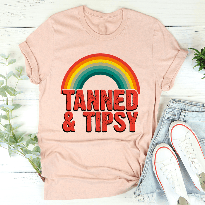 Tanned & Tipsy Tee
