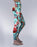 Virgin Teez Leggings Small Teal Flamingos Legging