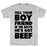 GYM FIT T-SHIRT TELL YOUR BOYFRIEND GREY T-SHIRT