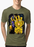 M Nidal Khan T-shirt SMALL / Green Thanos 2 Half Sleeves Melange T-shirt