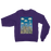 VIRGIN TEEZ Sweat shirt Purple / S The city of paper clouds Classic Adult Sweatshirt