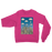 VIRGIN TEEZ Sweat shirt Safety Pink / S The city of paper clouds Classic Adult Sweatshirt