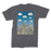 VIRGIN TEEZ Men T-Shirts Dark Grey / Male / S The city of paper clouds Premium Jersey Men's T-Shirt