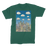 VIRGIN TEEZ Men T-Shirts Dark Green / Male / S The city of paper clouds Premium Jersey Men's T-Shirt