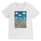 VIRGIN TEEZ Men T-Shirts White / Unisex / S The city of paper clouds Premium V-Neck T-Shirt