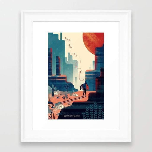 Deny Designs Framed Art Prints The Crossing Frame